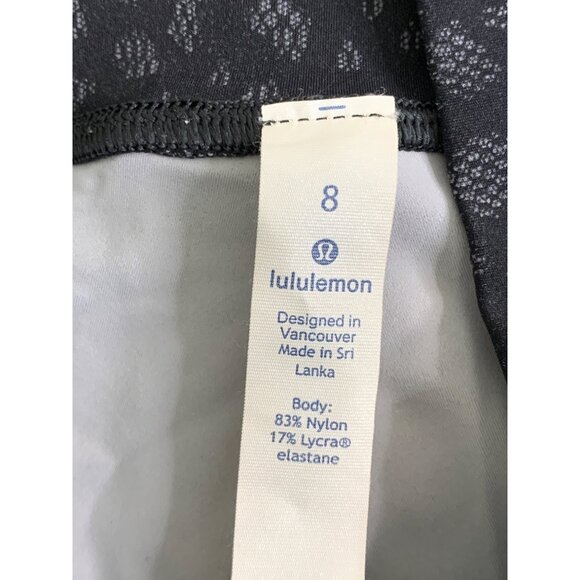 Lululemon Womens Black Wunder Under HR Full-Length Leggings Size 8 Nulu 7606 - Picture 9 of 11